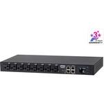 電源計測・管理機能搭載ラックマウントPDU(1U/30A/8ポート) ATEN