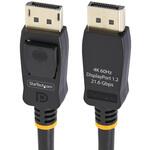 DisplayPort  1.2ケーブル/1.8m/4K60Hz/VESA規格/抜け防止機構付き/DPオス - DPオス/ブラック/モニターケーブル StarTech.com