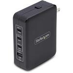 USB充電器/4ポート(3 USB-C +1 USB-A)/最大140W/PD 3.1対応/GaN採用/海外対応プラグ付属/急速充電 Type-C AC電源アダプター/MacBook、Dell XPS、Inspiron対応 StarTech.com