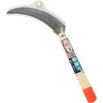 ステンレス 鋸鎌中目 オレンジ柄 菊堂