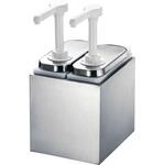 プッシュポンプソースディスペンサー 1L  2連 TKG