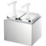プッシュポンプソースディスペンサー 2L  2連 TKG