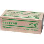 タウパー ジップ 茶(1ケース12束入) トライフ(旧 東海加工紙)