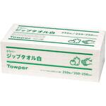 タウパー ジップ 白(1ケース12束入) トライフ(旧 東海加工紙)