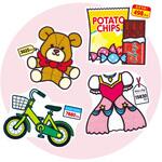 21483 おかいものごっこ はさみのれんしゅう アーテック[学校教材・教育玩具]