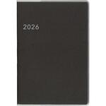 E8147 2026 アポイントダイアリーノートタイプ A6 マンスリー グレー カバー付 ダイゴー