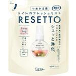 消臭力 トイレのフレッシュミスト RESETTO つめかえ フローラルハグ エステー