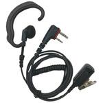 トランシーバー用 PTTロック付きイヤホンマイク (アイコム icom IC-DPR3 IC-DRC1MKⅡ IP500H などに対応) LS2ピン 無線機 インカム 用 ウェッジ
