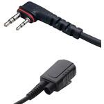 アイコム ICOM 登録局 用 2ピン式 タイピンマイク (IC-DPR4 PLUS IC-DPR30等に対応) PM-0026S2B マイク単品 トランシーバー 無線機 インカム 用 ウェッジ