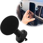 MagSafe対応 車載ホルダー エアコン吹き出し口用 ブラック MagSafe非対応機種・ケースも使える Smart Stock