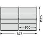 デスク対面追加 LION (ライオン事務器)