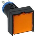 Φ16 H6シリーズ HA□P形表示灯 LED照光 短胴タイプ (正角形) IDEC(和泉電気)