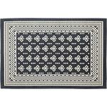 デザインラグ マット スベリ止め加工 約約W130×D190 ホームテイスト