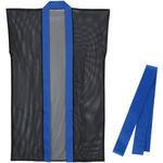 メッシュロングハッピ(ハチマキ付) 青襟 アーテック[学校教材・教育玩具]
