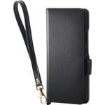 PM-O251PLFY4BK OPPO Reno13 A ケース レザー 手帳型 マグネット フラップ 衝撃吸収 スタンド機能付 ハンドストラップ付 エレコム