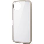 AQUOS wish5 (SH-52F) ケース ハイブリッド 衝撃吸収 軽量 薄型 カメラレンズ保護設計 ストラップホール付 エレコム
