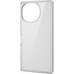 PM-S252HVCKCR AQUOS R10 (SH-51F) ケース ハイブリッド 衝撃吸収 カメラレンズ保護設計 ストラップホール付 エレコム