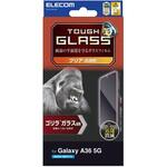 Galaxy A36 5G (SC-54F) ガラスフィルム 画面内指紋認証対応 高透明 Gorilla(R) 薄型 表面硬度10H 指紋防止 エレコム