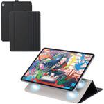 iPad Air ケース 13インチ (M3/M2) マグネット着脱フラップ カバー 8段階スタンド オートスリープ機能 エレコム