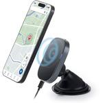 ワイヤレス充電器 Qi2 車 用 マグネット スマホホルダー 15W 高速充電 ダッシュボード対応 強力ゲル吸盤 エレコム