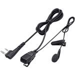 ICOM-HM-166LS アイコム 小型 イヤホンマイク HM-166LS  スリムL型コネクタ対応 イヤホンマイクロホン ICOM トランシーバー用 ICOM(アイコム)