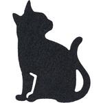 黒猫フェルトパーツA 東京堂