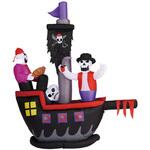 8800-8342 秋のディスプレイ・装飾用品 ハロウィン エアブロードール パイレーツ 高さ210cm ストア・エキスプレス