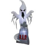 秋のディスプレイ・装飾用品 ハロウィン エアーブロードール アングリーゴースト 高さ120cm ストア・エキスプレス