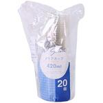 ベーシックセレクト クリアカップ 420ml/20個入 大和物産