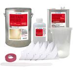 gold-5set 関西ペイントPG80 ゴールドメタリック(粗目) 5kgセット(シンナー/硬化剤/道具付) PROST's