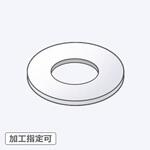 JRRP-MCN 【オーダー】円形(中抜き) モノマーキャストナイロン( MCナイロン) ノーブランド