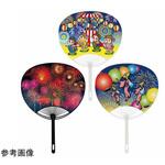 55-43-4-1 うちわ 夏イベント 30本 ノーブランド
