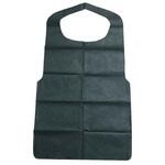 使い捨てクリーンエプロン 50枚入 黒 八ッ折 TKG