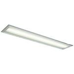 LEDライトユニット形ベースライト Myシリーズ 40形 埋込形 220幅 ステンレス枠 乳白ガラス クリーンルーム清浄度クラス6対応 グレアカット[ABタイプ] 一般タイプ 【受注生産品】 三菱電機