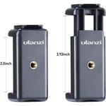Ulanzi 三脚マウント スマートフォン用ホルダー アクセサリーシュー 外付けマイク可能 Ulanzi