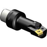 T-Max P内径用カッティングユニット 正方形チップ対応 高圧クーラント サンドビック