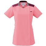 7043SC-3 レディースジップスクラブ(R) ピンク×バーガンディ フォーク