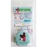 くるくるお名前ラベル ジャッキーフレンズ柄 ゆにねーむ