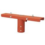 屋外用照明 一体形 小形投光器 上取付用ポールヘッド 2灯用 【受注生産品】 三菱電機