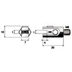 60922 チップホルダー 1．0 2本入 NSK(ナカニシ)