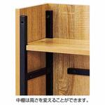 木製プランターボックス 可動棚付きラスティック柄 幅90cm ストア・エキスプレス