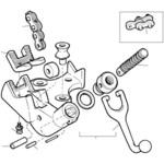 41000 E-3170-X ハンドルアッセン F/BC-210 RIDGID(日本エマソン)