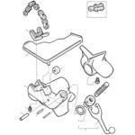 41050 E-3171-X ハンドル アッセン F/450 RIDGID(日本エマソン)