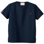 スクラブ上下セット ダークネイビー ST7000-17シリーズ フォーク