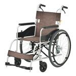 NVO-1 自走式車いす 標準・背折れ 介助ブレーキ付 ナビス(アズワン)