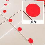 フロアシール 赤丸(5枚入) アルファ