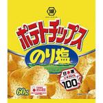 4901335115611 湖池屋 ポテトチップス のり塩 60g x12 1箱(60g×12 