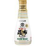4901515365690 キッコーマン 旨み豊かな 昆布しょうゆ 200ml x6 キッコーマン