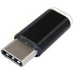TypeC変換アダプタ USB microBメス-Type-Cオス USB2.0 タイムリー