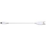 GM-UH007W MicroUSBケーブル MicroUSB(オス)～USB Aタイプ(オス)15cm ホワイト タイムリー